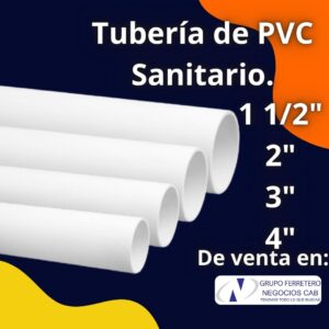 Tuberia PVC Sanitario