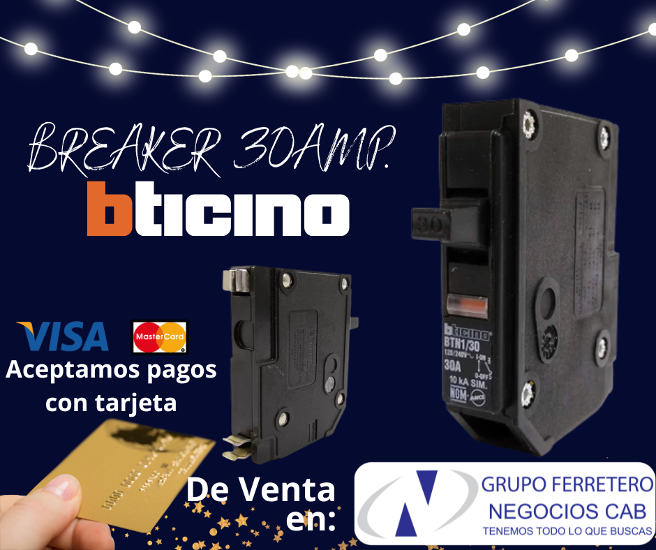 BREAKER 30AMP. BTICINO