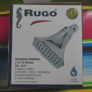 Regadera Piramidal 3 3/4 (95mm) Rugo Fig 44-P